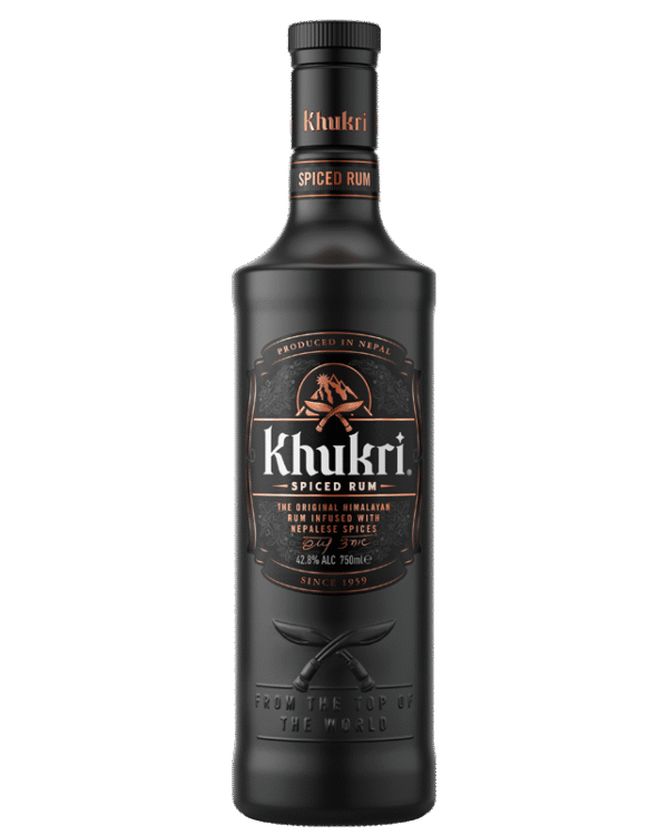 KHUKRI SPICED RUM 700ML 42.8%