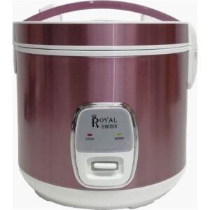ROYAL SWISS RICE COOKER 2.8 LTR (DELIVERY 2 TO 14 DAYS )